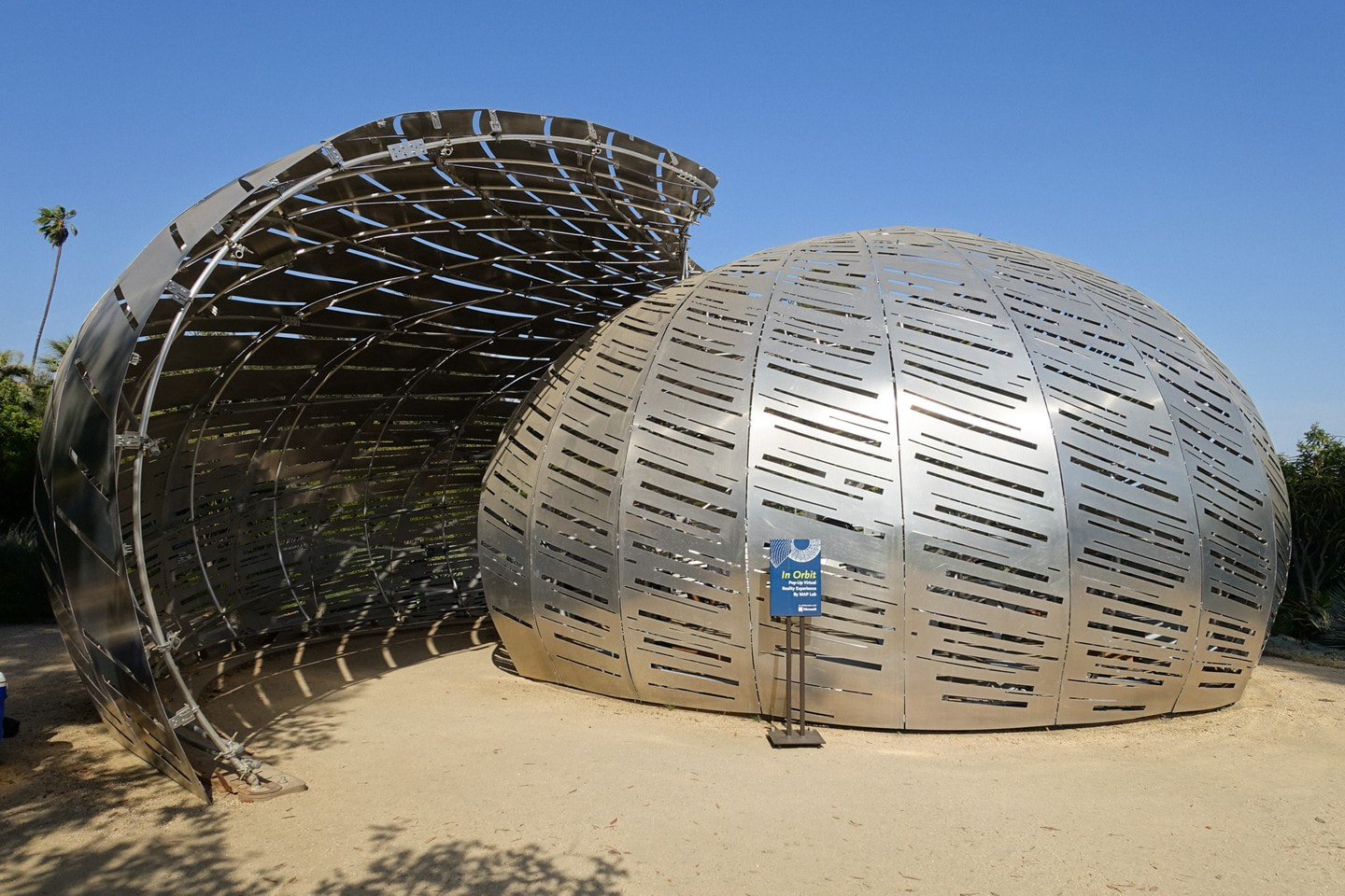 The Orbit Pavilion at the Huntington Botanical Gardens